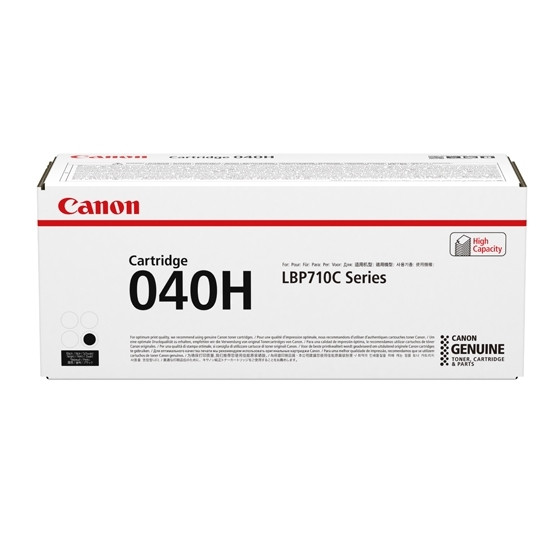 0461C001 | Canon 040H | Original Canon High-Yield  Toner Cartridge -Black