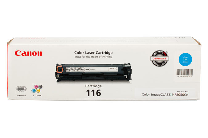 1979B001 | Canon 116 | Original Canon Laser Toner Cartridge - Cyan