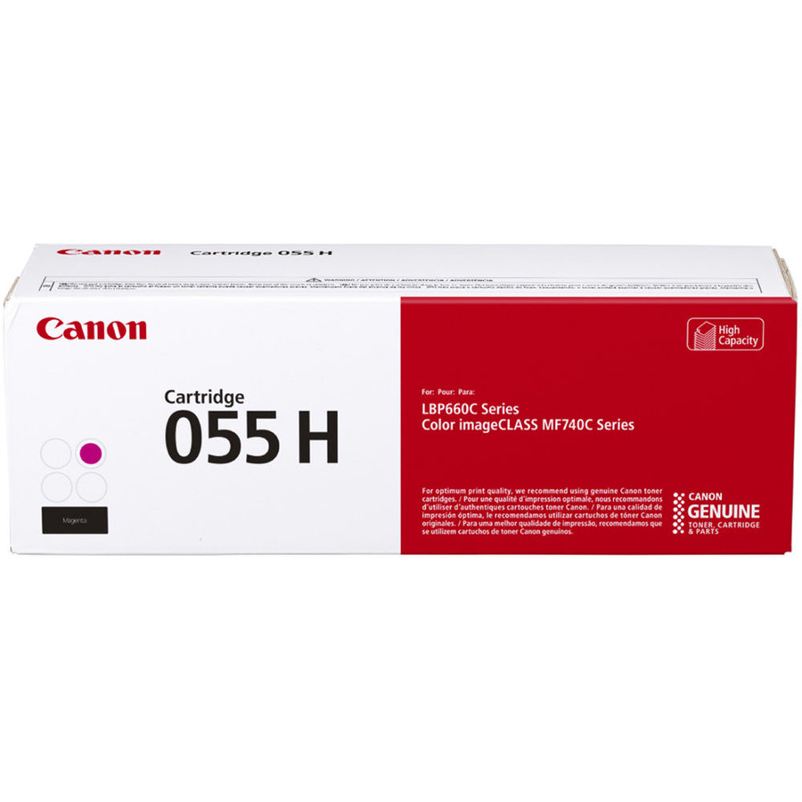 3018C001 | Canon 055H | Original Canon High-Yield  Toner Cartridge -Magenta