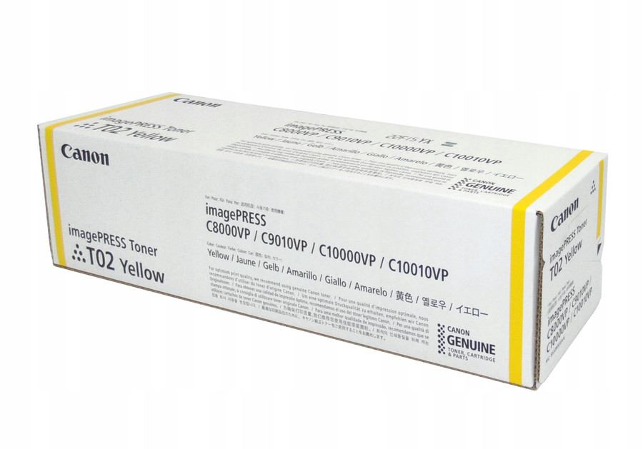 8532B001 | Canon T02 | Original Canon Toner Cartridge - Yellow