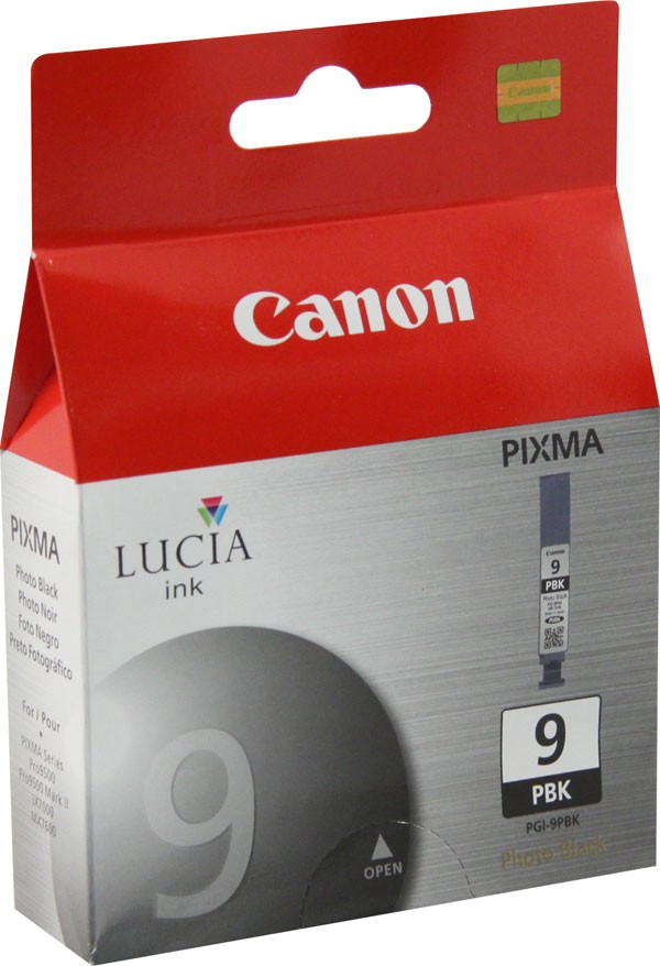 Original Canon PGI-9PBk 1034B002 Photo Black Ink Cartridge