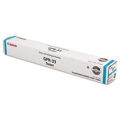 2796B003AA | Canon GPR-33 | Original Canon Toner Cartridge – Cyan