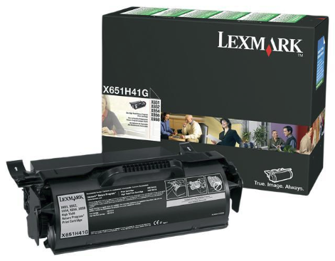 Original Lexmark X651H41G X651/X652 Return Program High-Yield Toner Cartridge Taa