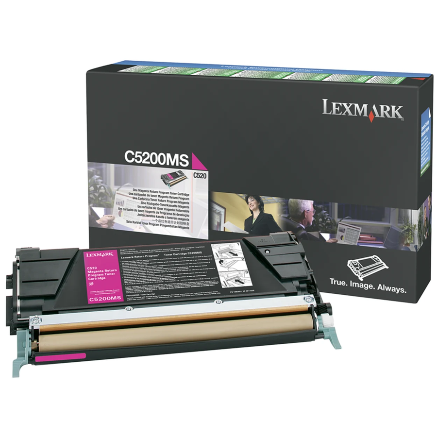 Original Lexmark C5200MS *RP Toner Cartridge  Magenta