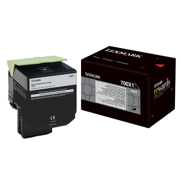 70C0X10 | Original Lexmark Extra High-Yield Toner Cartridge – Black