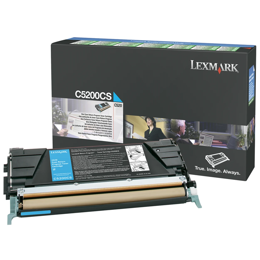 Original Lexmark C5200CS *RP Toner Cartridge  Cyan