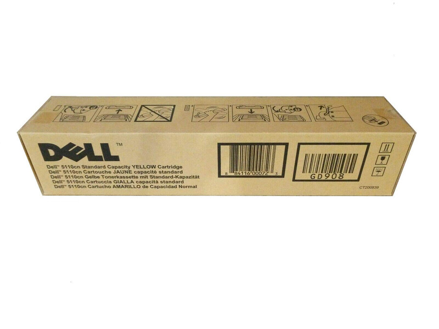 GD908 | Original Dell Toner Cartridge - Yellow
