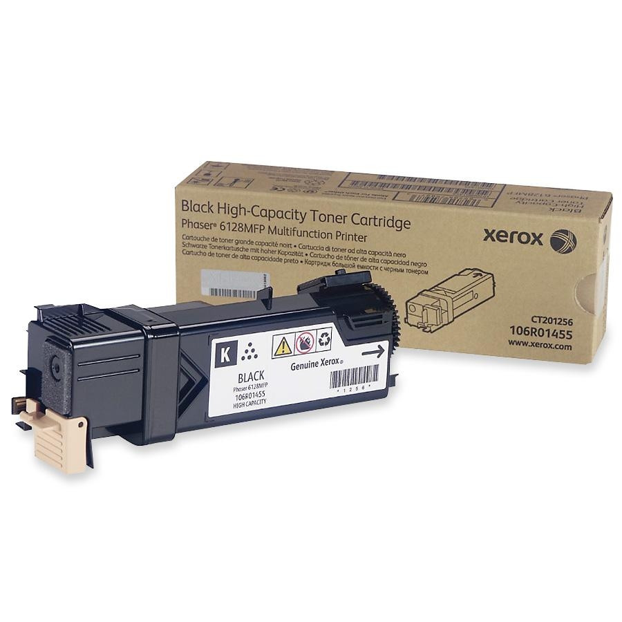 106R01455 | Phaser 6128 | Original Xerox Toner Cartridge - Black