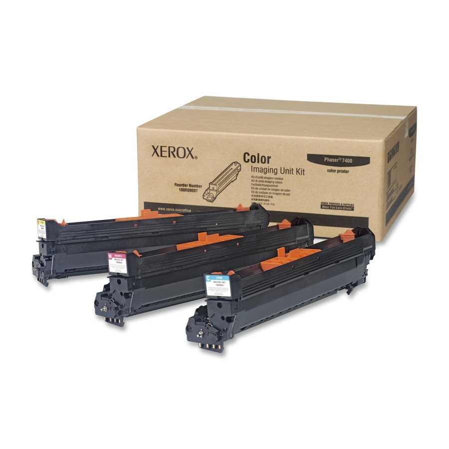 108R00697 | Phaser 7400 | Original Xerox Color Imaging Unit Cyan, Magenta & Yellow