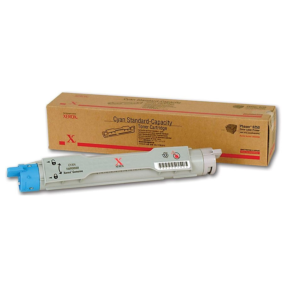 106R00668 | Phaser 6250 | Original Xerox Toner Cartridge - Cyan