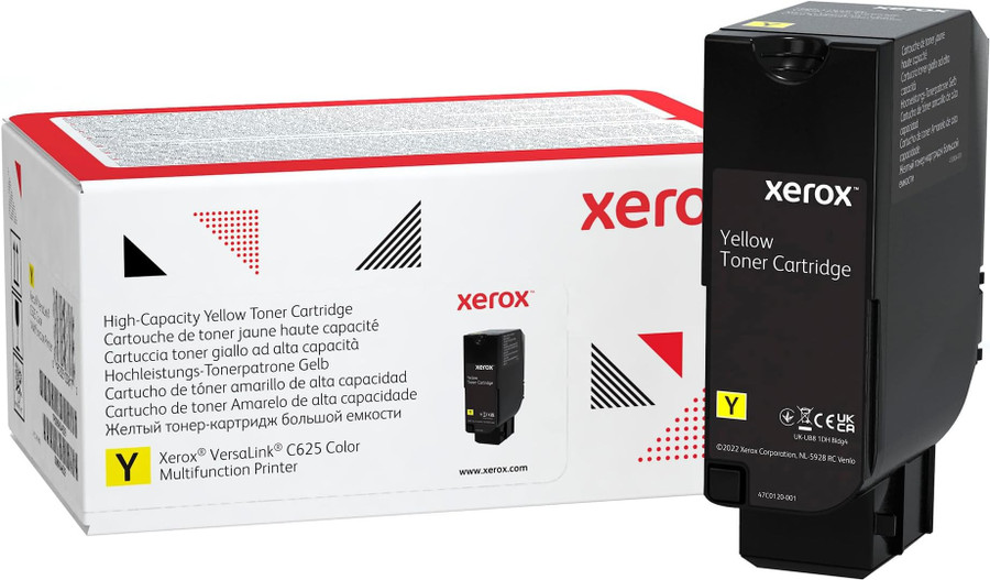 006R04639 | VersaLink C625 | Original Xerox High-Yield Toner Cartridge - Yellow