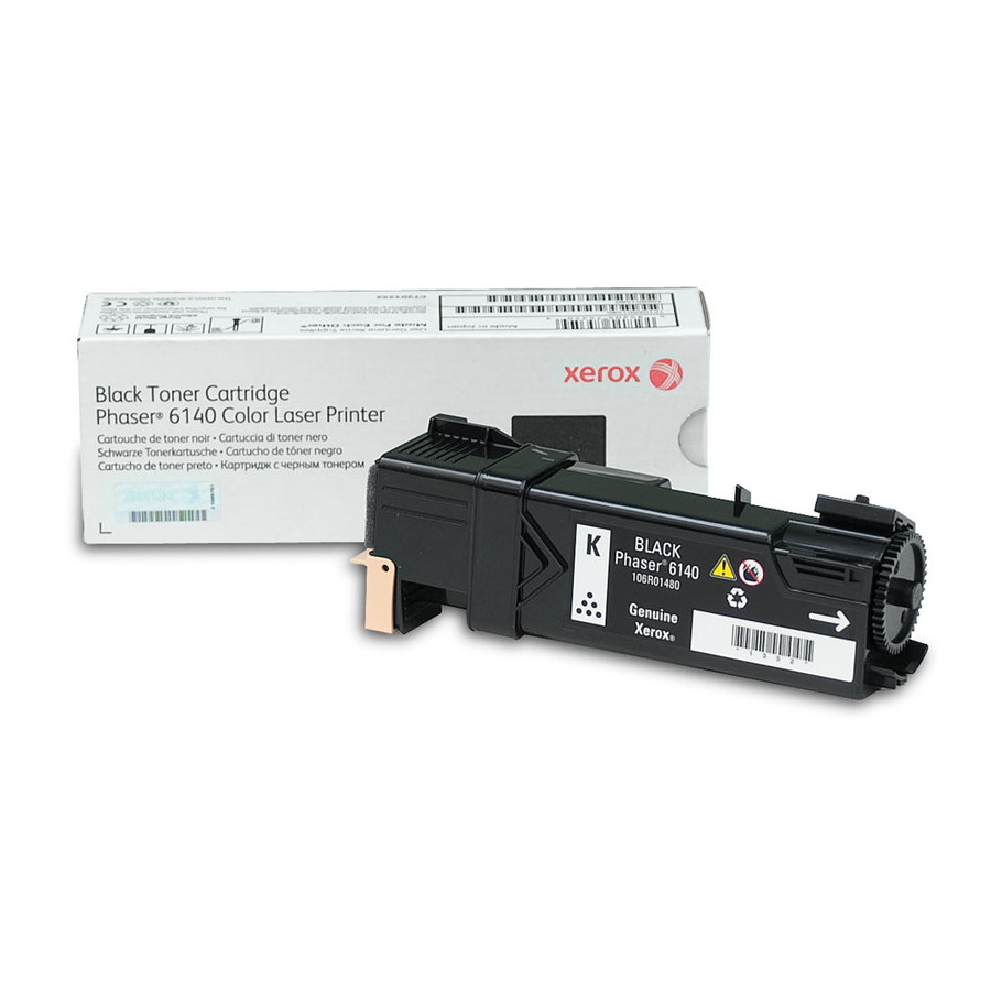106R01480 | Phaser 6140 | Original Xerox Toner Cartridge - Black