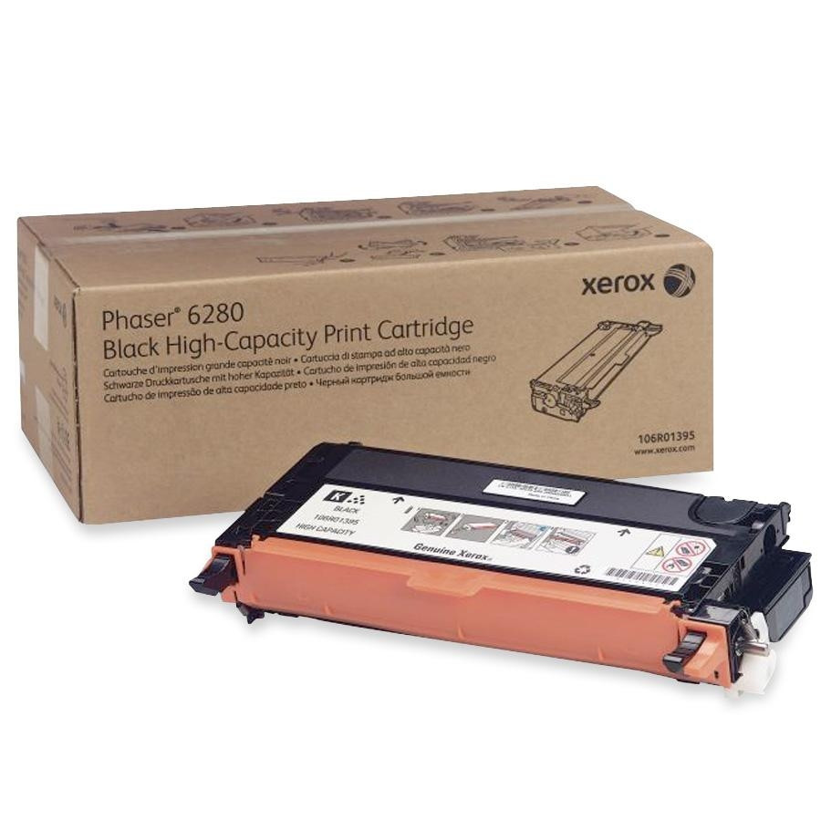 106R01395 | Phaser 6280 | Original Xerox High-Yield Toner Cartridge - Black