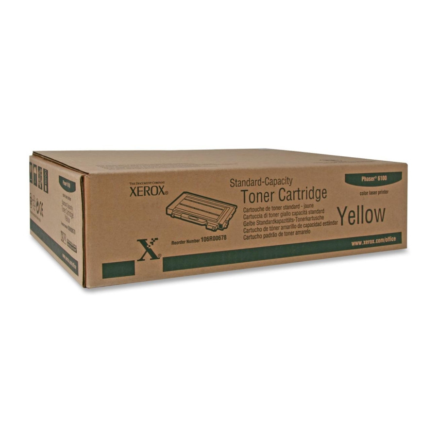 106R00678 | Phaser 6100 | Original Xerox Toner Cartridge - Yellow