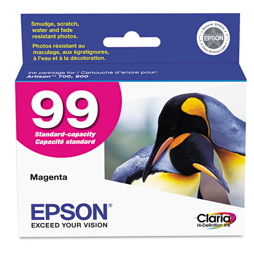 T099320S | Epson® 99 | Original Epson® (T099320-S) Claria® Ink Cartridge - Magenta