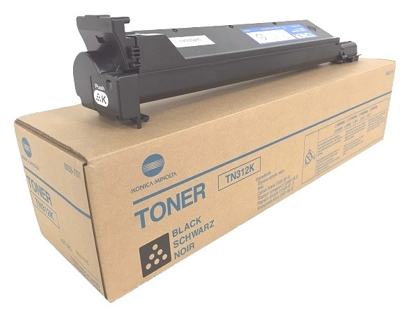 8938701 | TN312K | Original Konica Minolta (8938-701) Toner Cartridge - Black