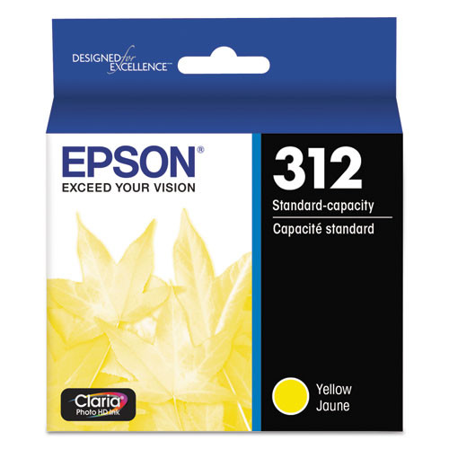 T312420S | Epson® 312XL | Original Epson® (T312420-S) Claria® Ink Cartridge - Yellow