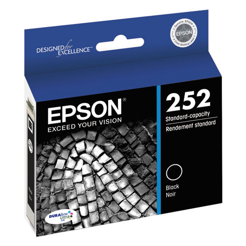 T252120S | Epson® 252 | Original Epson® (T252120-S) DURABrite Ultra® Ink Cartridge - Black