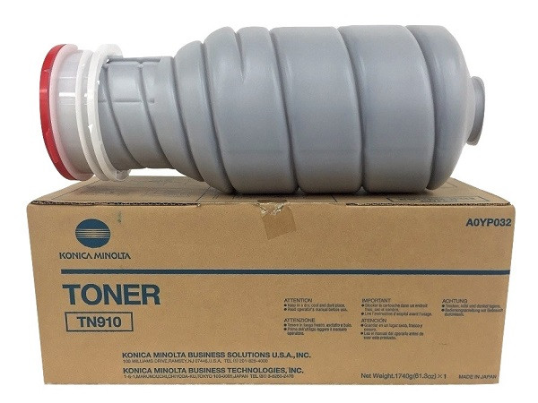 A0YP032 | TN910 | Original Konica Minolta Toner Cartridge - Black