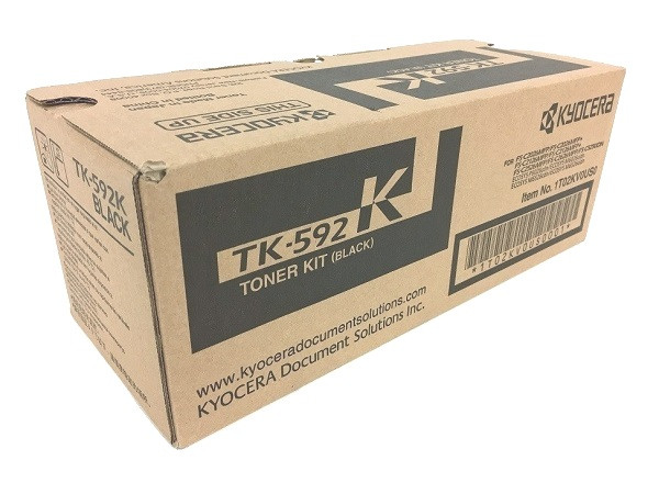 TK592K | 1T02KV0US0 | Original Kyocera TK-592K Toner Cartridge - Black
