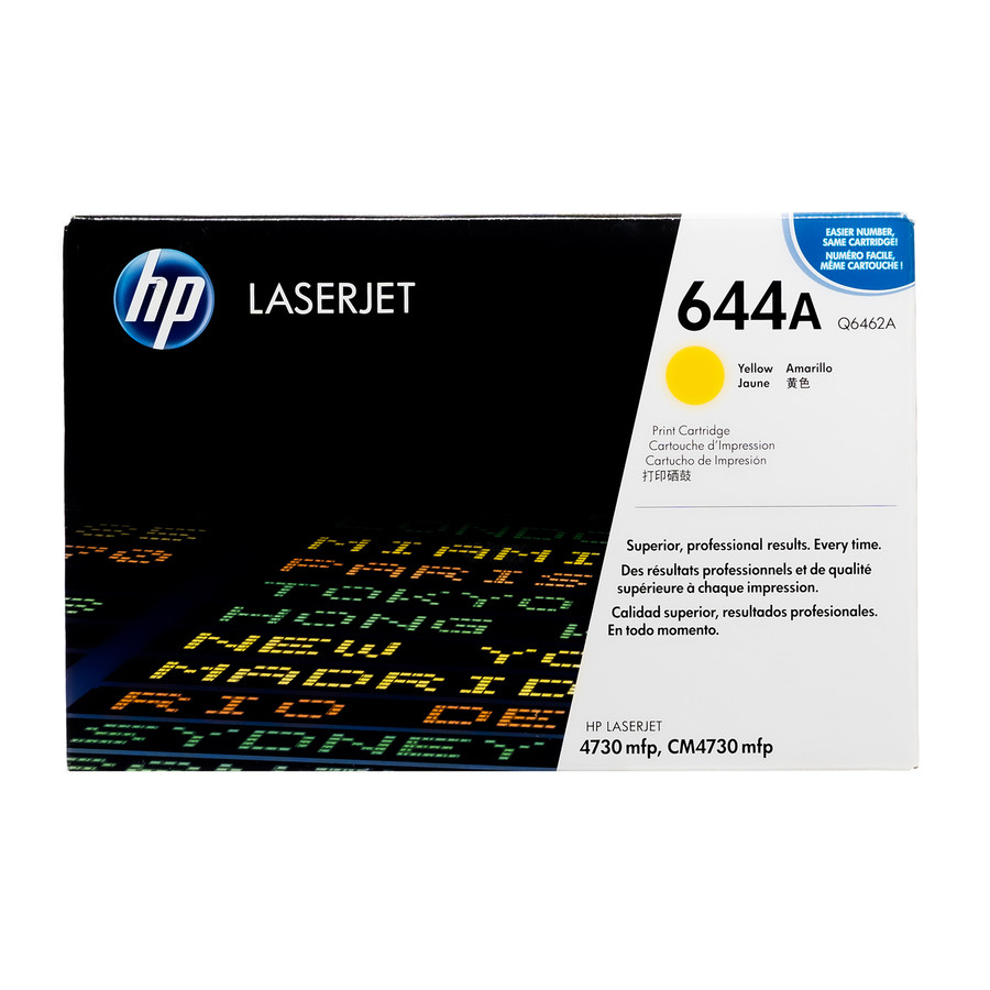 Q6462A | HP 644A | Original HP Toner Cartridge – Yellow