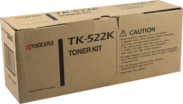 TK522K | 1T02HJ0US0 | Original Kyocera TK-522K Toner Cartridge - Black