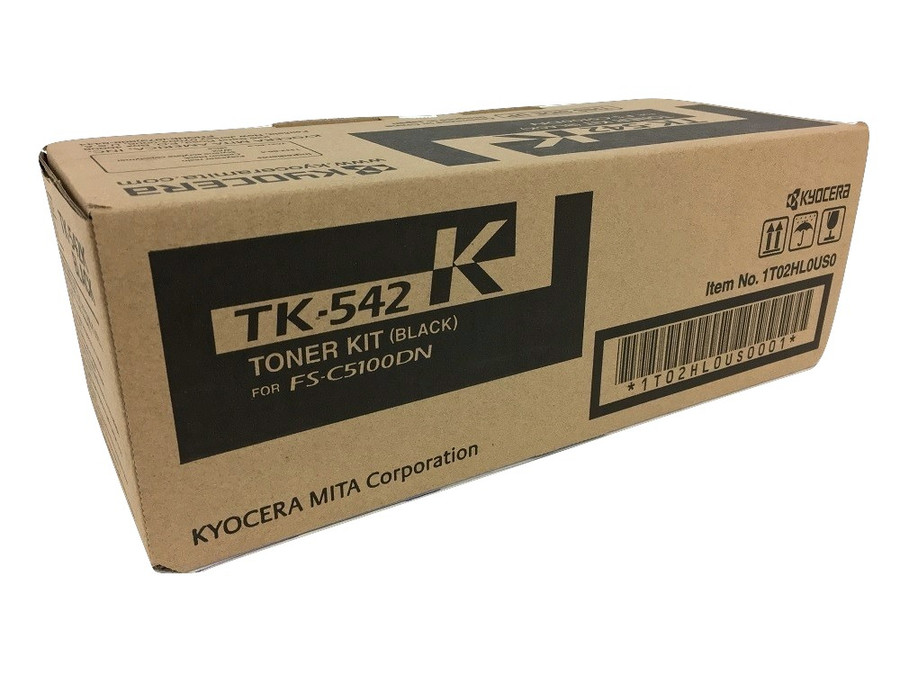 TK542K | 1T02HL0US0 | Original Kyocera TK-542K Toner Cartridge - Black