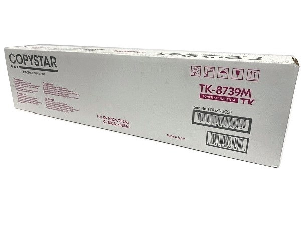 TK8739M | 1T02XNBCS0 | Original Kyocera TK-8739M Toner Cartridge - Magenta