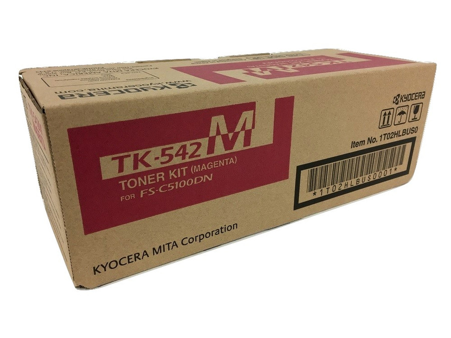 TK542M | 1T02HLBUS0 | Original Kyocera TK-542M Toner Cartridge - Magenta