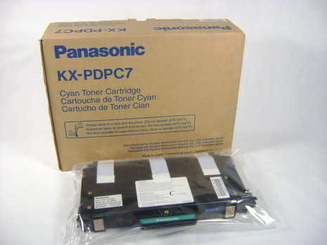 KXPDPC7 | Original Panasonic (KX-PDPC7) Toner Cartridge - Cyan
