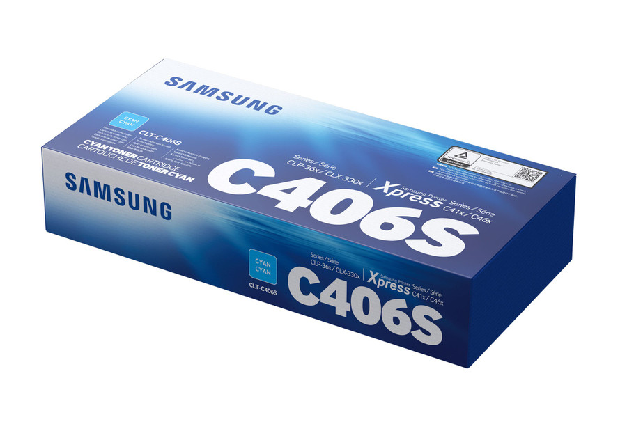 CLT-C406S | Original Samsung (ST984A) Toner Cartridge – Cyan