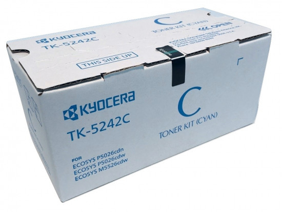 TK5242C | 1T02R7CUS0 | Original Kyocera TK-5242C Toner Cartridge - Cyan