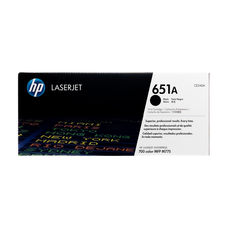CE340A | HP 651A | Original HP Toner Cartridge – Black