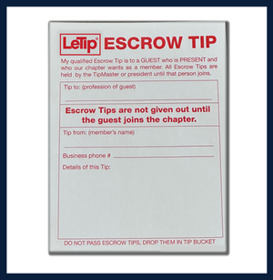  Escrow Tips - 50 Pack