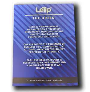 LeTip Creed - Letter Size