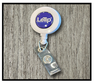 Badge Holder Retractable Clip