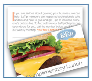 Guest Lunch Cards