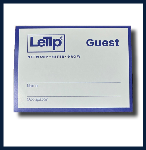 Labels - Guest  - 50 Pack