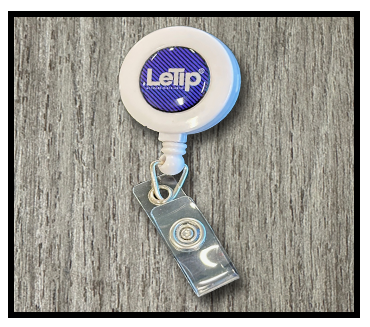 Badge Holder Retractable Clip