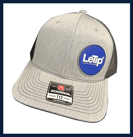 LeTip Grey Baseball Cap