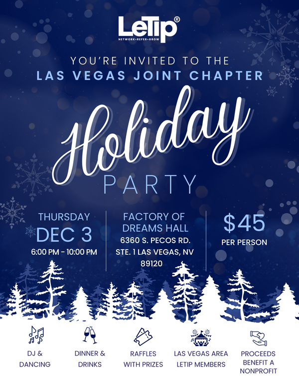 NV - LeTip Chapters Holiday Party Ticket