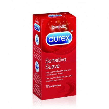 Durex sensitivo suave 12 unidades