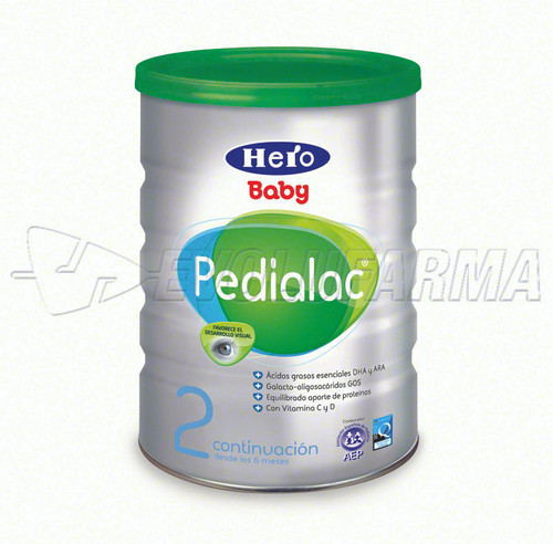Pedialac 2. leche de continuación. bote de 800 g.