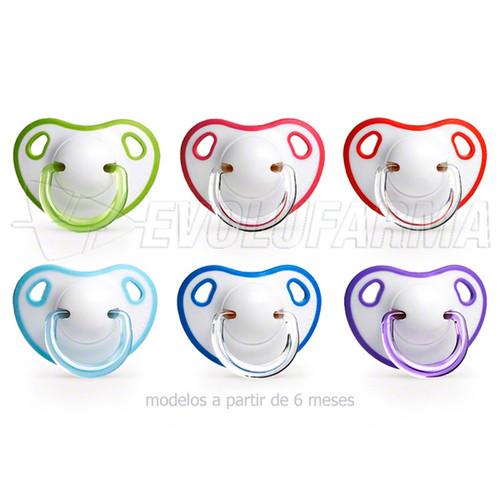Chupete tetina silicona suavinfex comfort +6 m