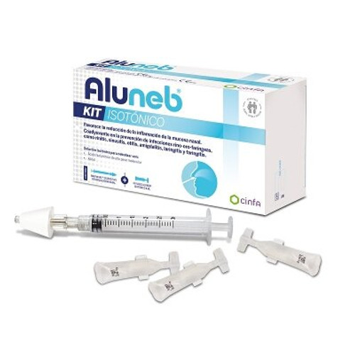 Aluneb isotónico kit 15 viales 4 mL + 1 disp