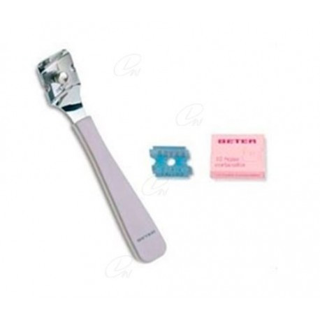 Cortacallos beter metálico corte regulable 10 hojas