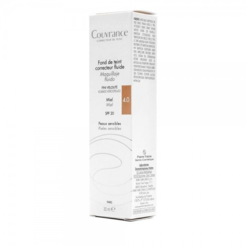 Avene maquillaje fluido miel