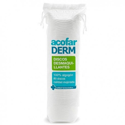 Acofar discos desmaquillantes 80 unidades