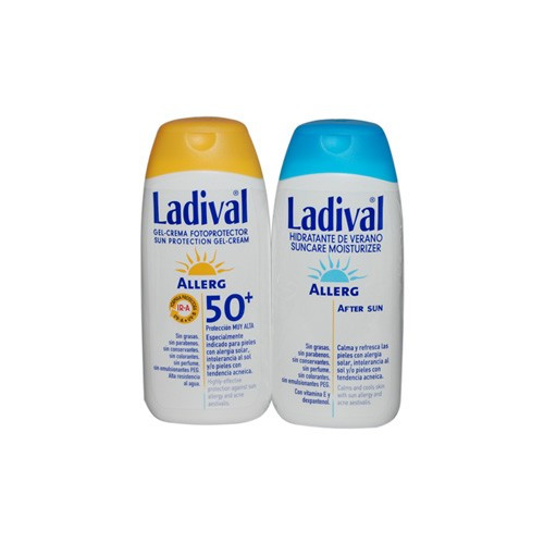 Duplo ladival pieles sensibles/alérgicas FPS50+ pack duplo 200 mL + 200 mL