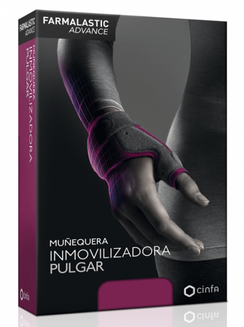 Muñequera inmovilizadora pulgar farmalastic adva t-2